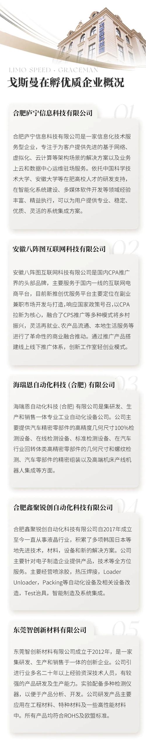 创新成果连连!零秒戈斯曼孵化加速中心获批合肥市科技企业孵化器